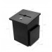 Black Donation Box Suggestion Box Charity Box Ballot Box Fundraising Box Collection Box 6-3/4